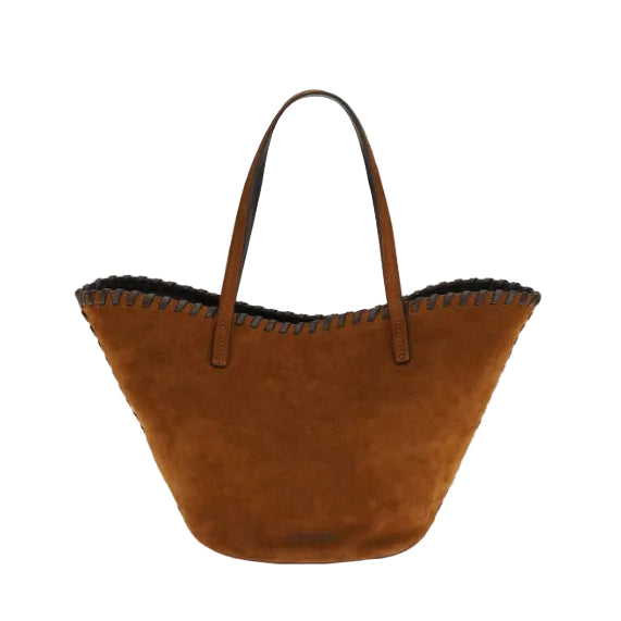 Borsa a mano STAUD Caro in camoscio marrone