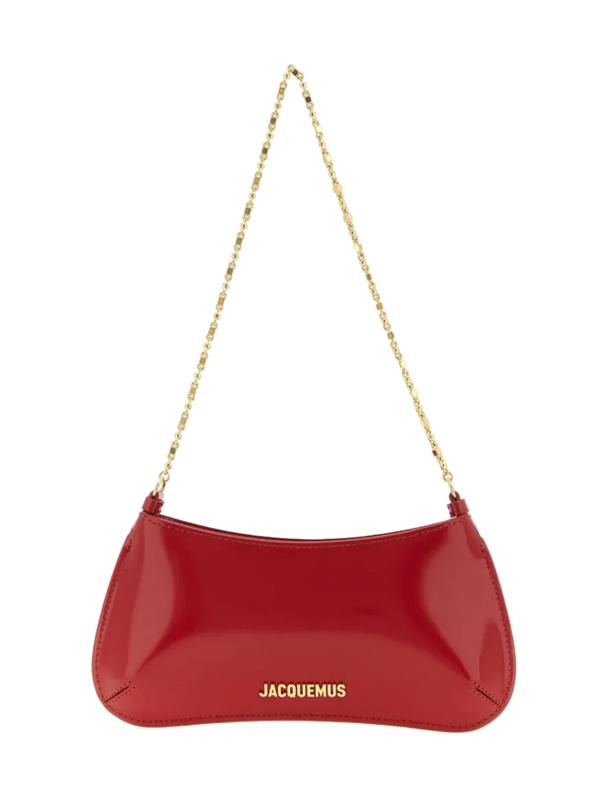 Jacquemus Le Petit Bisou Chaîne in rosso