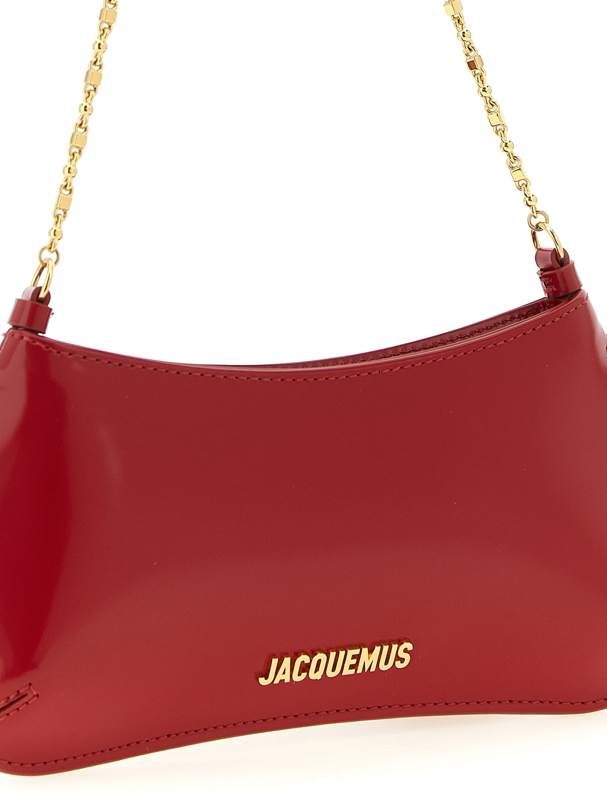 Jacquemus Le Petit Bisou Chaîne in rosso