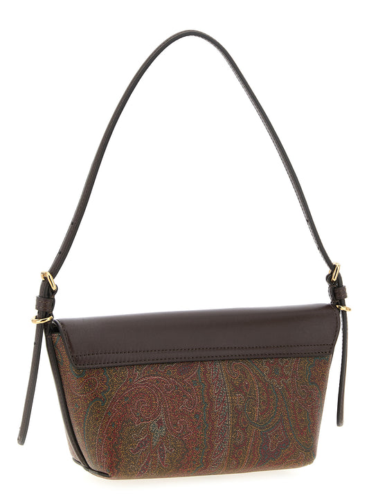 Borsa a spalla piccola ETRO in jacquard Paisley