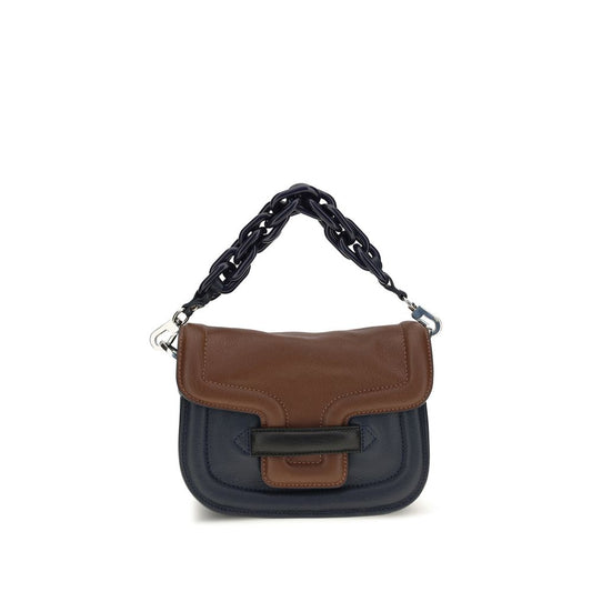 Borsa Mini Alphaville di Pierre Hardy in blu navy e marrone