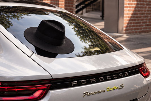 Dalila — Black Wool Fedora