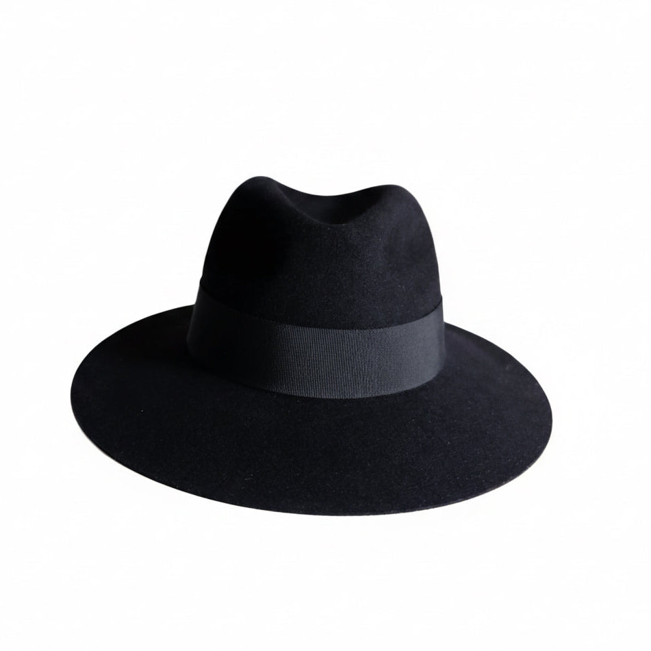Dalila — Pălărie Fedora din lână neagră