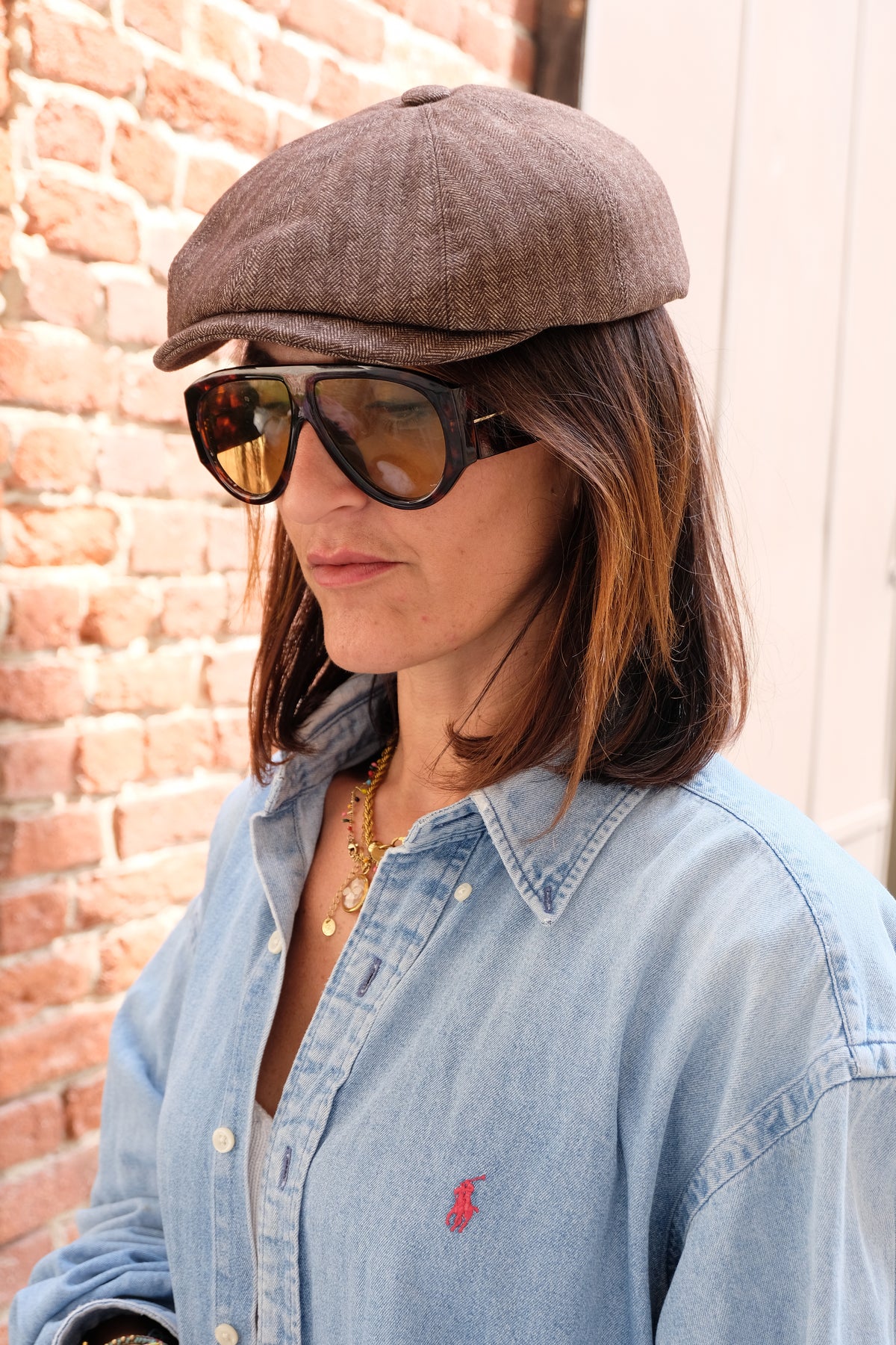 Alain — Coppola in lana marrone