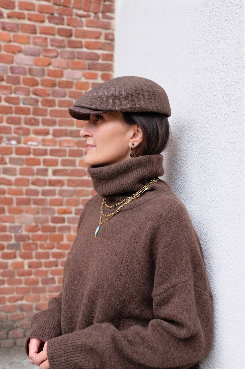 Alain — Coppola in lana marrone